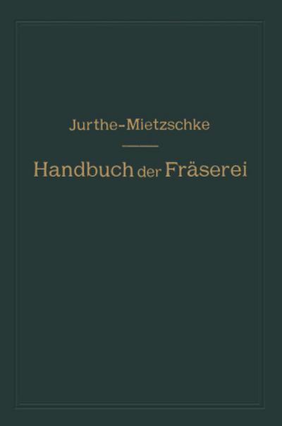Handbuch der Fräserei