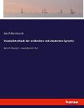 Handwörterbuch der arabischen und deutschen Sprach