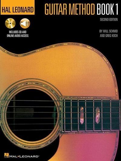 Hal Leonard Guitar Method Book 1: Bk/Online Audio - Guitar Instruction for Teachers and Beginner Students - Educational Book with Easy-To-Follow Format
