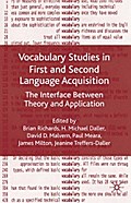 Vocabulary Studies in First and Second Language Acquisition