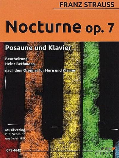 Nocturne Nr.7für Posaune und Klavier