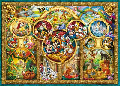 Erwachsenenpuzzle 1000 Teile - Disney Classics - Die schönsten Disney Themen