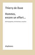 Hommes, encore un effort