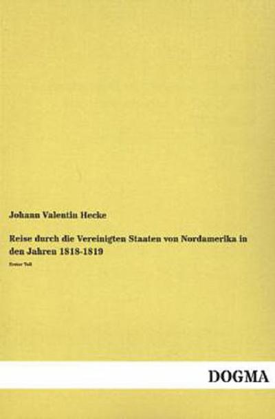 Reise durch die Vereinigten Staaten von Nordamerika in den Jahren 1818-1819