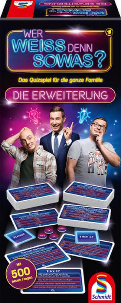 Schmidt Spiele 49375 Wer Weiss denn sowas, Das Quizspiel-Die Erweiterung, Bunt