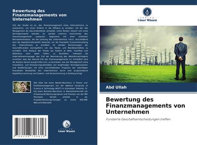 Bewertung des Finanzmanagements von Unternehmen