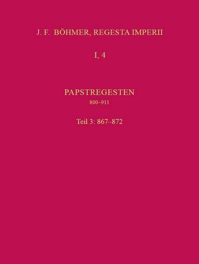Die Regesten des Kaiserreichs unter den Karolingern 751-918 (926/962)