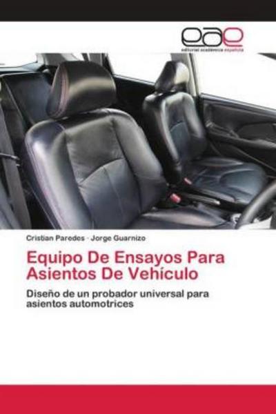 Equipo De Ensayos Para Asientos De Vehículo