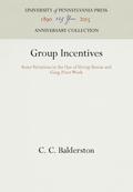 Group Incentives