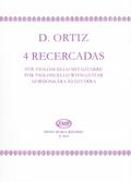 4 Recercadas  für Violoncello und Gitarre
