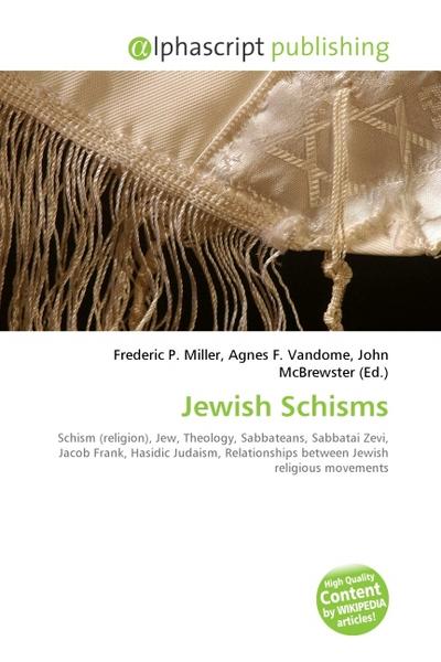 Jewish Schisms - Frederic P. Miller