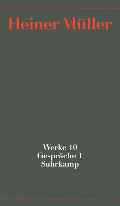 Werke Gespräche. Bd.1