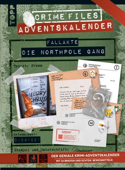 Crime Files - Fallakte Die Northpole-Gang: Der geniale Krimi-Adventskalender für alle Wohnzimmer-Ermittler