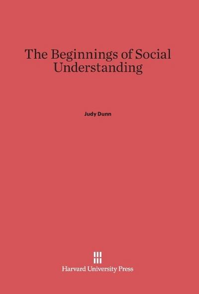 The Beginnings of Social Understanding