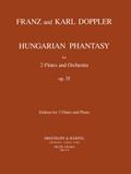 Hungarian Fantasy op.35for 2 flutes and orchestra