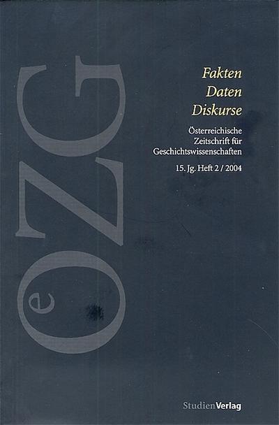 Österreichische Zeitschrift für Geschichtswissenschaften 2/04