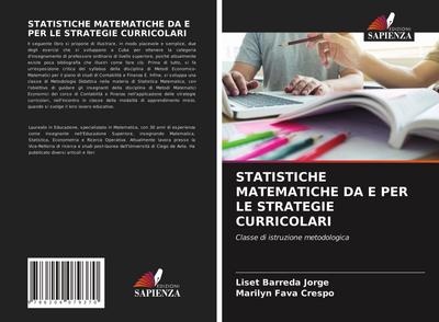 STATISTICHE MATEMATICHE DA E PER LE STRATEGIE CURRICOLARI