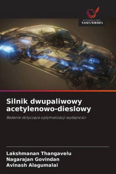 Silnik dwupaliwowy acetylenowo-dieslowy