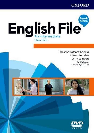 English File: Pre-Intermediate: Class DVDs, DVD-ROM