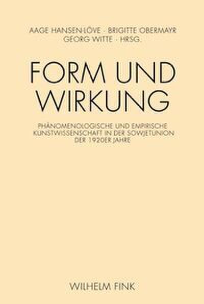 Form und Wirkung