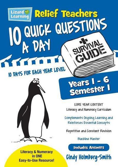 Lizard Learning Relief Teachers 10 Quick Questions a Day - A Survival Guide