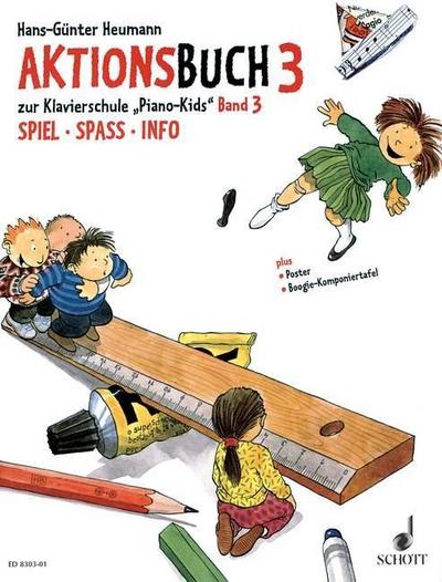 Piano Kids, Aktionsbuch. Bd.3