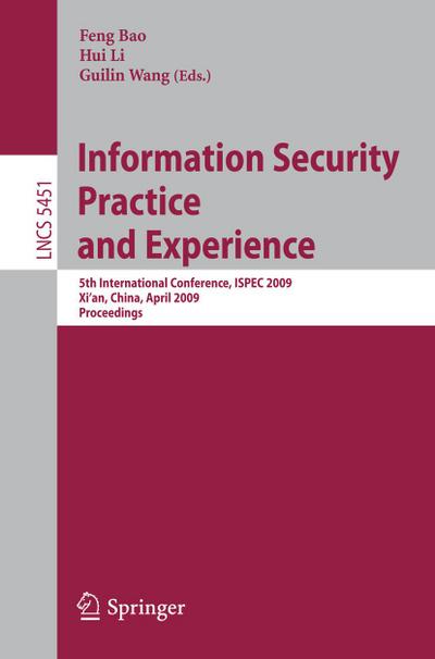 Information Security Practice and Experience