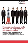 Factores que inciden en la I+D+i en las empresas del sector de la moda