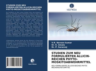 STUDIEN ZUM NEU FORMULIERTEN ALLICIN-REICHEN PHYTO-MOSKITOABWEHRMITTEL