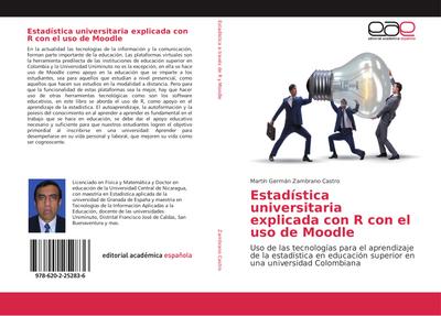 Estadística universitaria explicada con R con el uso de Moodle