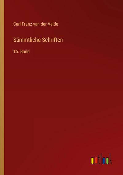 Sämmtliche Schriften