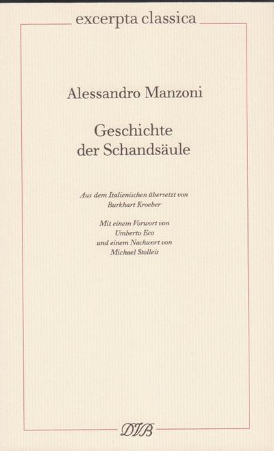 Geschichte der Schandsäule