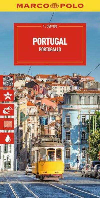 MARCO POLO Reisekarte Portugal 1:350.000