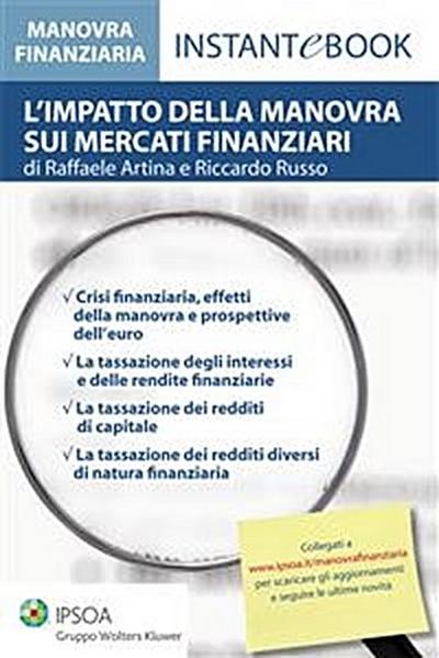 L’impatto della manovra sui mercati finanziari
