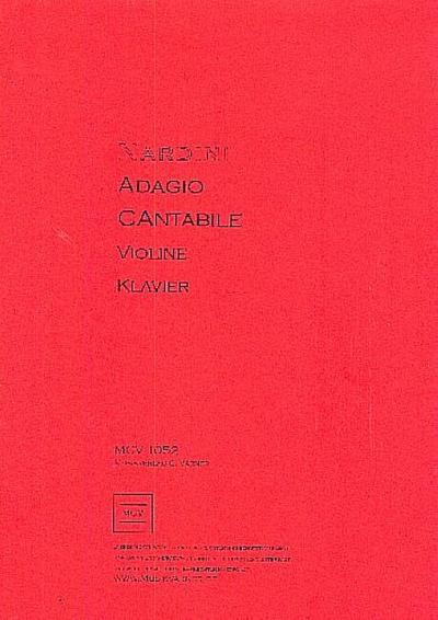 Adagio cantabilefür Violine und Klavier