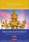 Wege der Achtsamkeit Wochen-Kulturkalender 2026 - Anregungen für jede Woche von Martina Schnober-Sen | sonst. Bücher