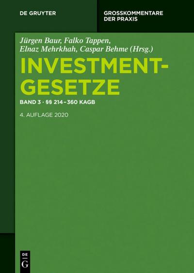§§ 214 - 360 KAGB