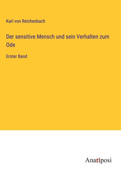 Der sensitive Mensch und sein Verhalten zum Ode