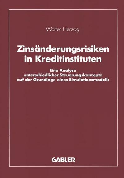 Zinsänderungsrisiken in Kreditinstituten