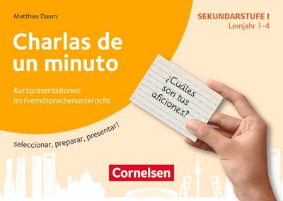 Kurzpräsentationen im Fremdsprachenunterricht Lernjahr 1-4 - Charla de un minuto