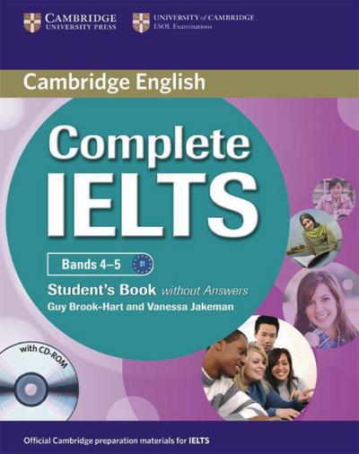 Complete IELTS, Bands 4-5 Student’s Book without Answers, with CD-ROM