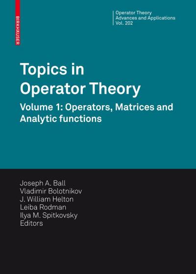 Topics in Operator Theory