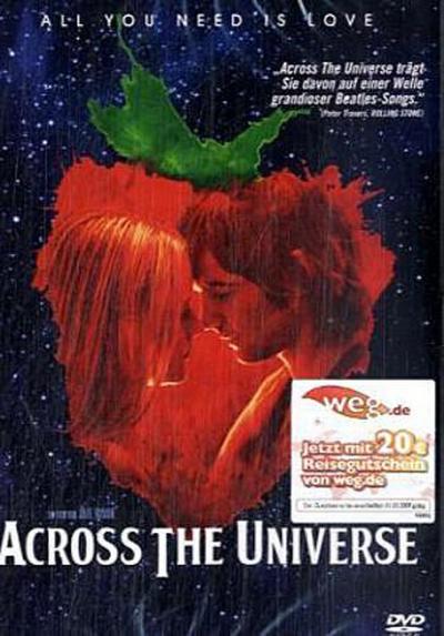 Across the Universe, 1 DVD, deutsche u. englische Version
