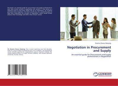 Negotiation in Procurement and Supply