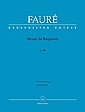 Messe de Requiem op.48, Klavierauszug