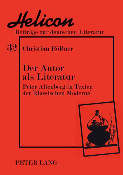 Der Autor als Literatur