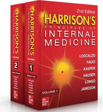 Harrison’s Principles of Internal Medicine (Vol.1 & Vol. 2)