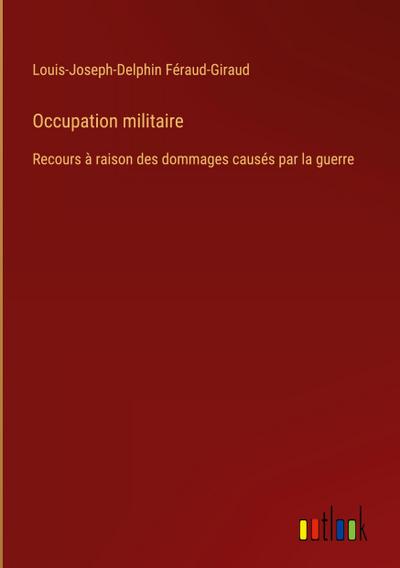 Occupation militaire