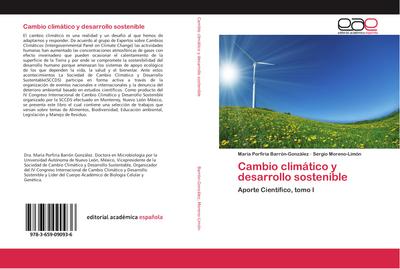 Cambio climático y desarrollo sostenible