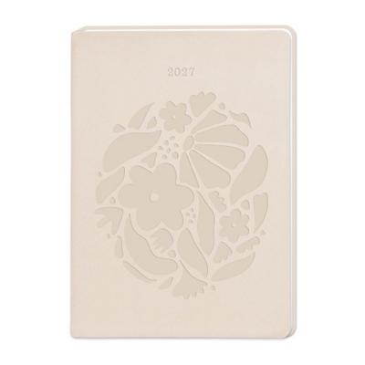 Terminplaner Lederlook 2027 Beige
